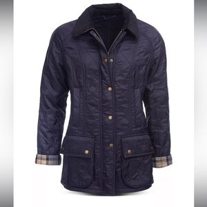 Barbour Beadnell Polarquilt Jacket Navy
